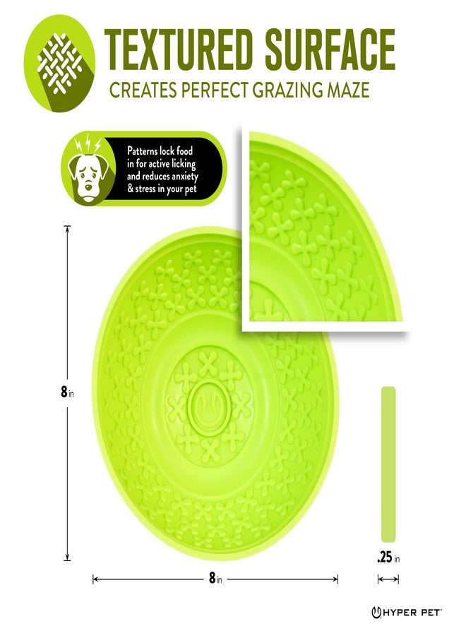 Hyper Pet IQ Treat Lick mat for Dogs, Slow Feeder & Cat Lick mats | Great Alternative to Slow Feeder Dog Bowls & Feeders | Perfect Licking mat, Cat Puzzle & Dog Enrichment Toys - Image 2